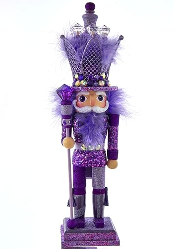 Hollywood Nutcrackers Hollywood Purple King Nussknacker, violett, 16-Inch